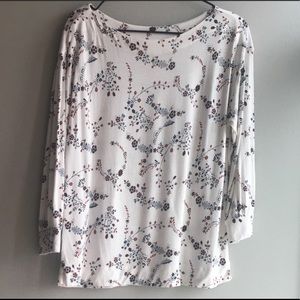 LOFT sweet floral top